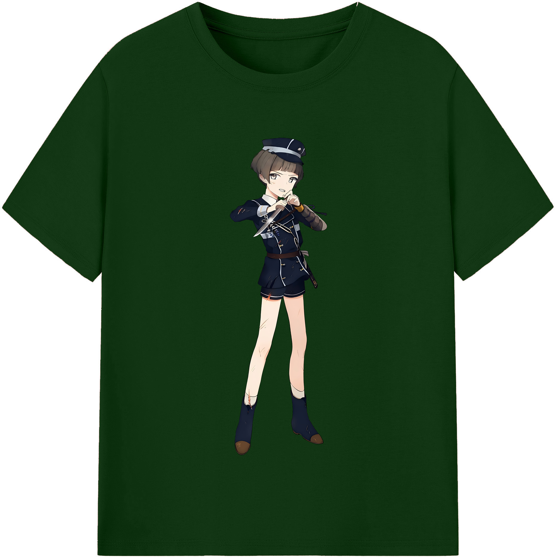 （画像用） 刀剣乱舞 Touken Ranbu 綿100％半袖Tシャツ（フロントプリント）